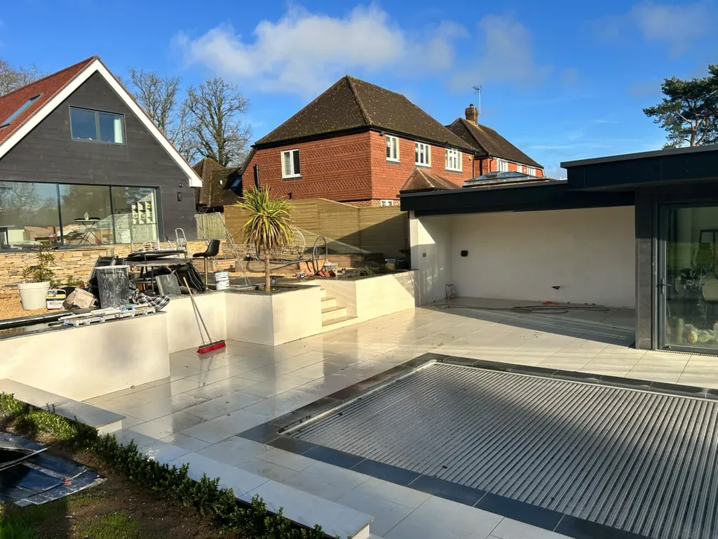 Novo Plastering and Rendering - External Garden Wall Rendering Woking Surrey Novo Plastering and Rendering - External Garden Wall Rendering Woking Surrey